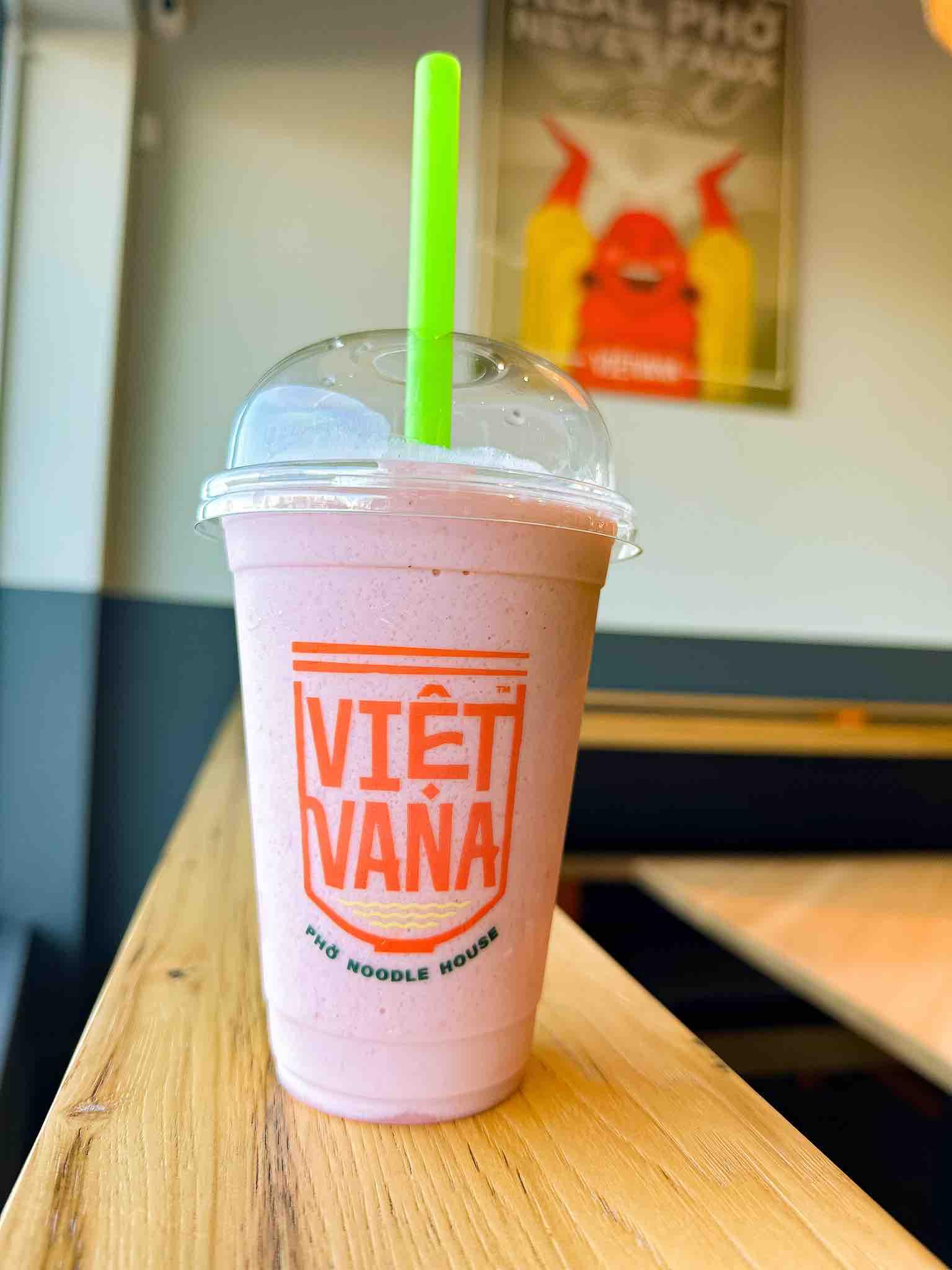 Strawberry Smoothie.