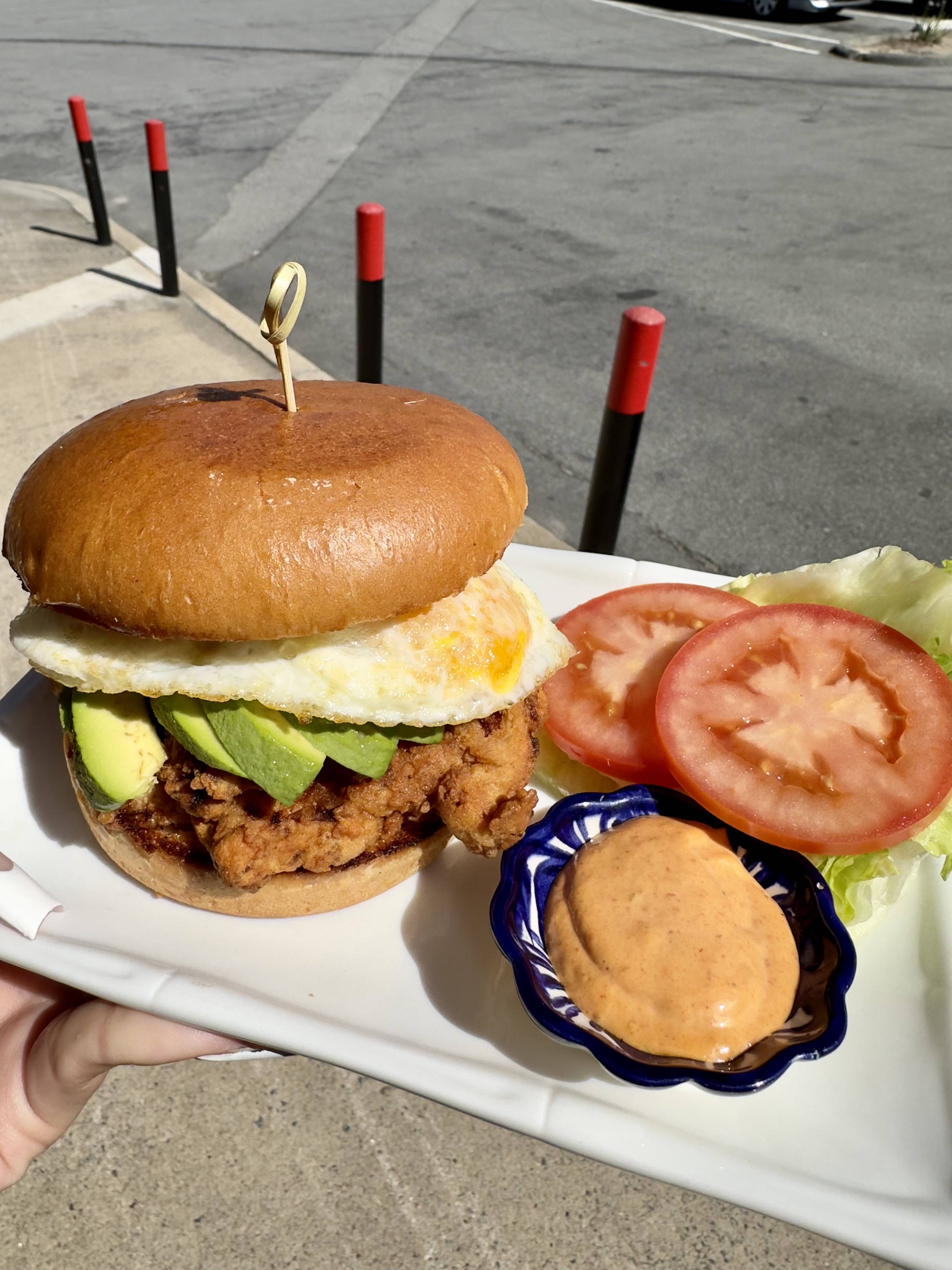 Fried Chicken Sandwich.