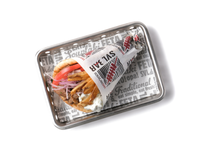 Beef & Lamb Yeero Pita.