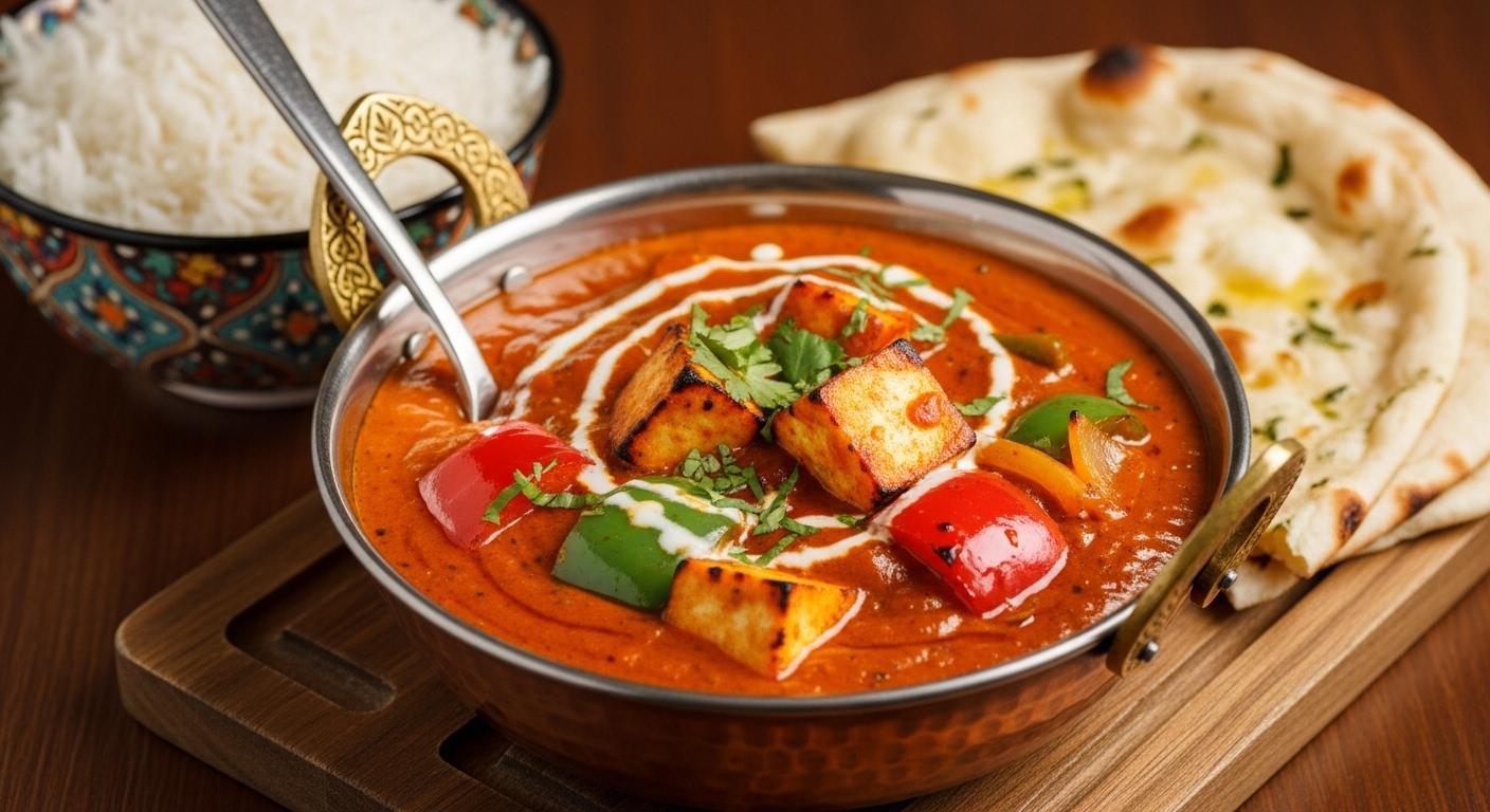 Paneer Tikka Masala.