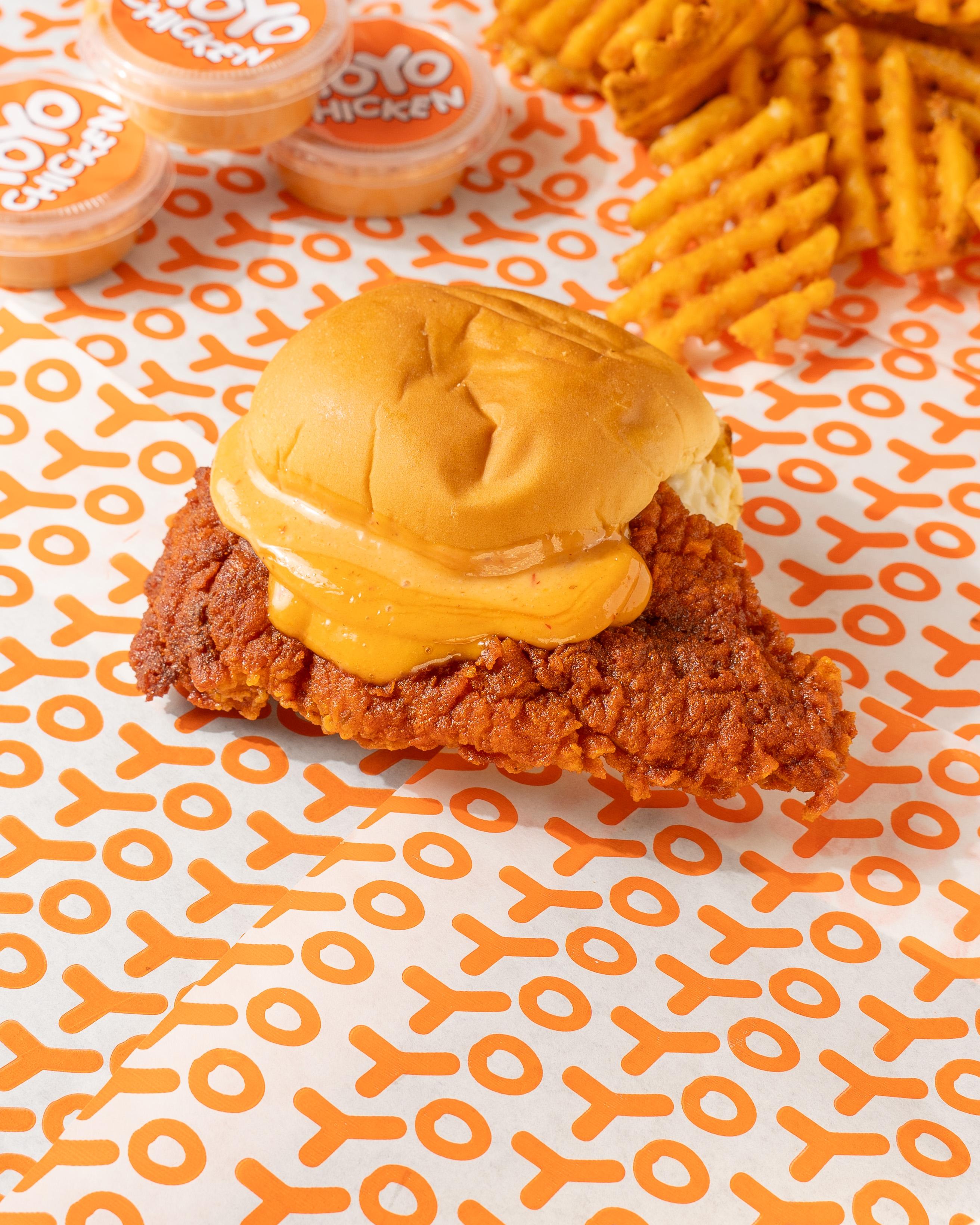YoYo Chicken Sandwich.