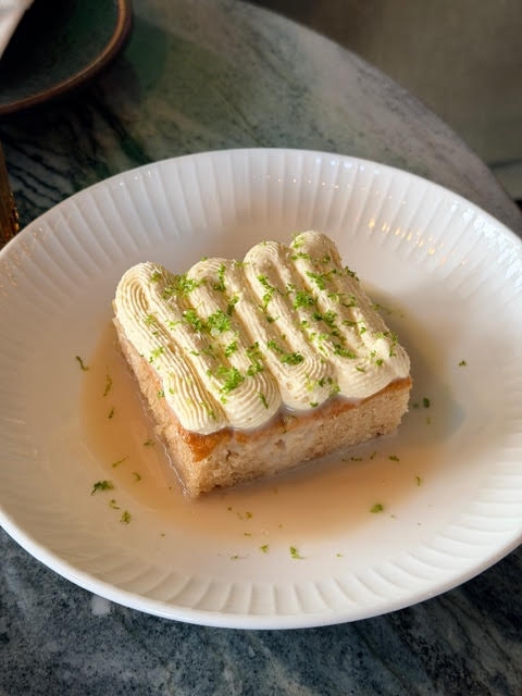 Passionfruit Tres Leches.