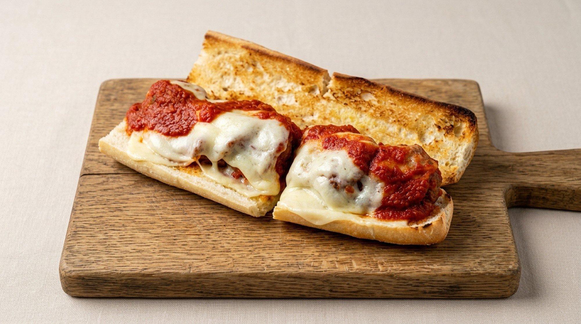 Shrimp Parmigiana Sub.