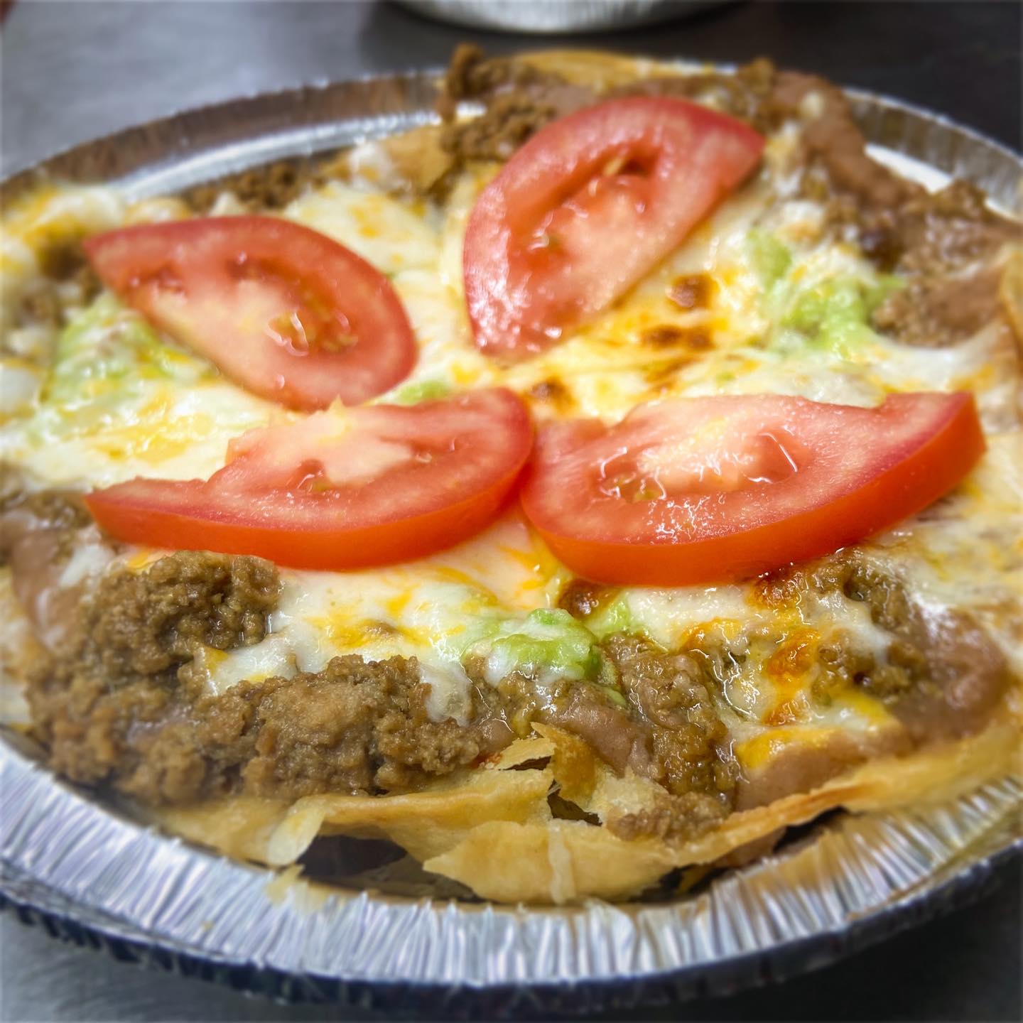 Small Mexican Pizza.