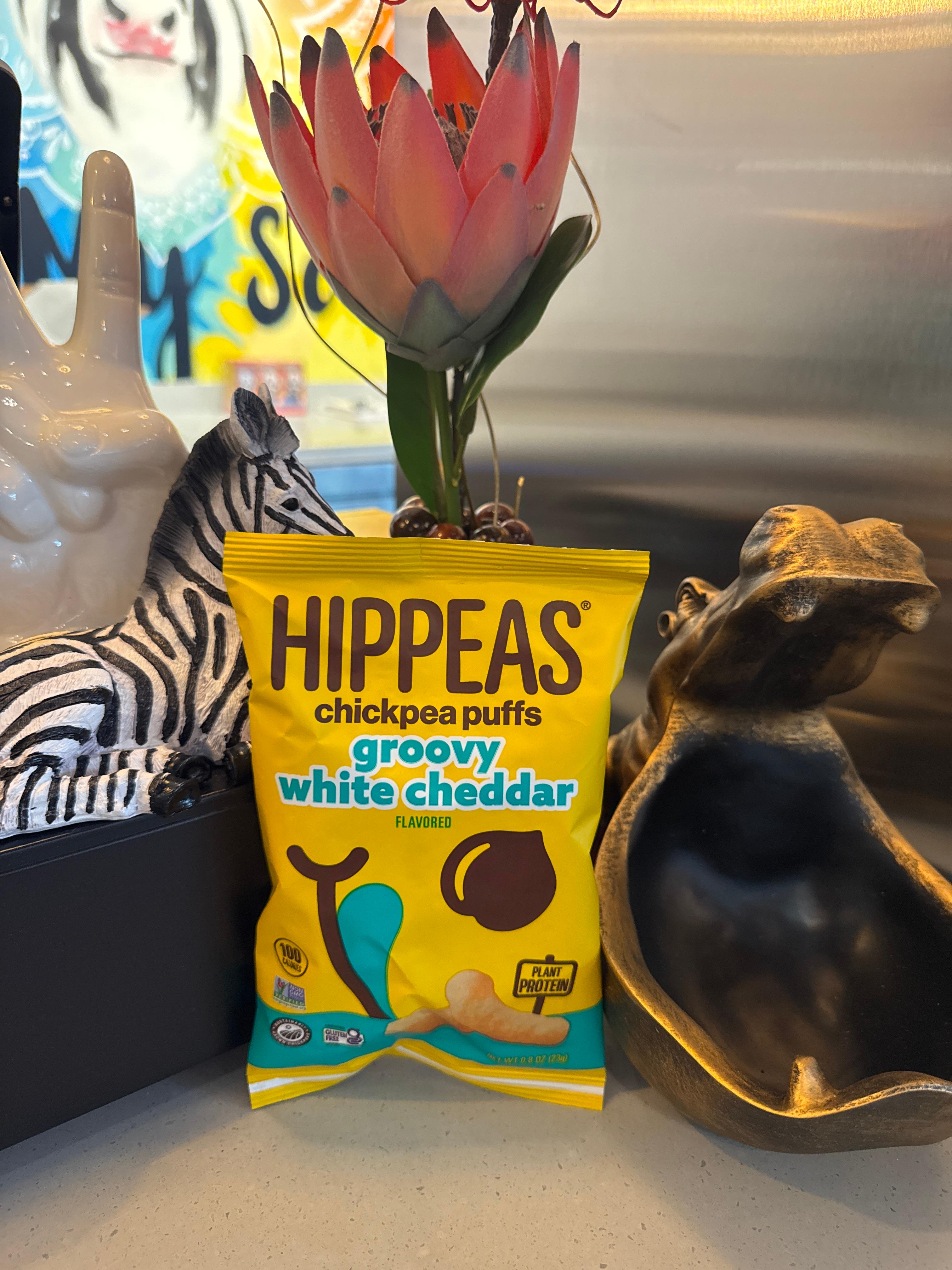 Hippeas White Cheddar.