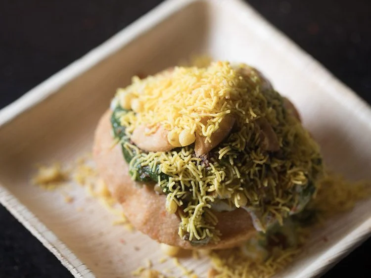 Raj Kachori Chaat.