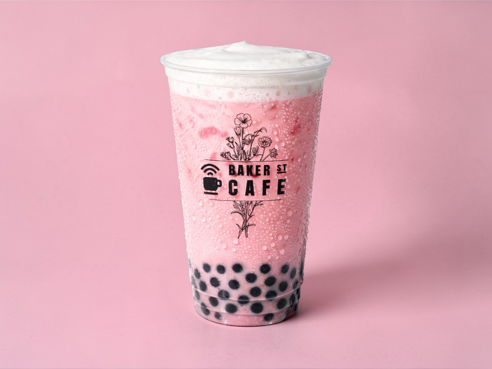 Strawberry Milk Boba.