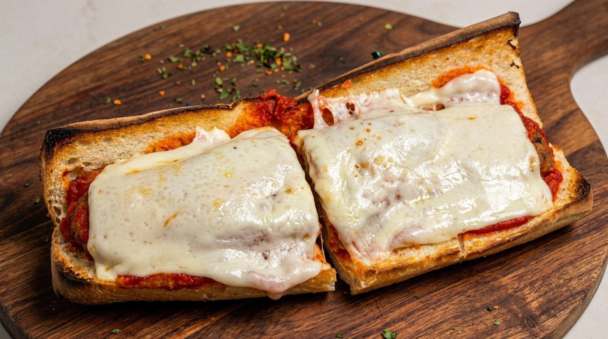 Chicken Parmigiana Sub.