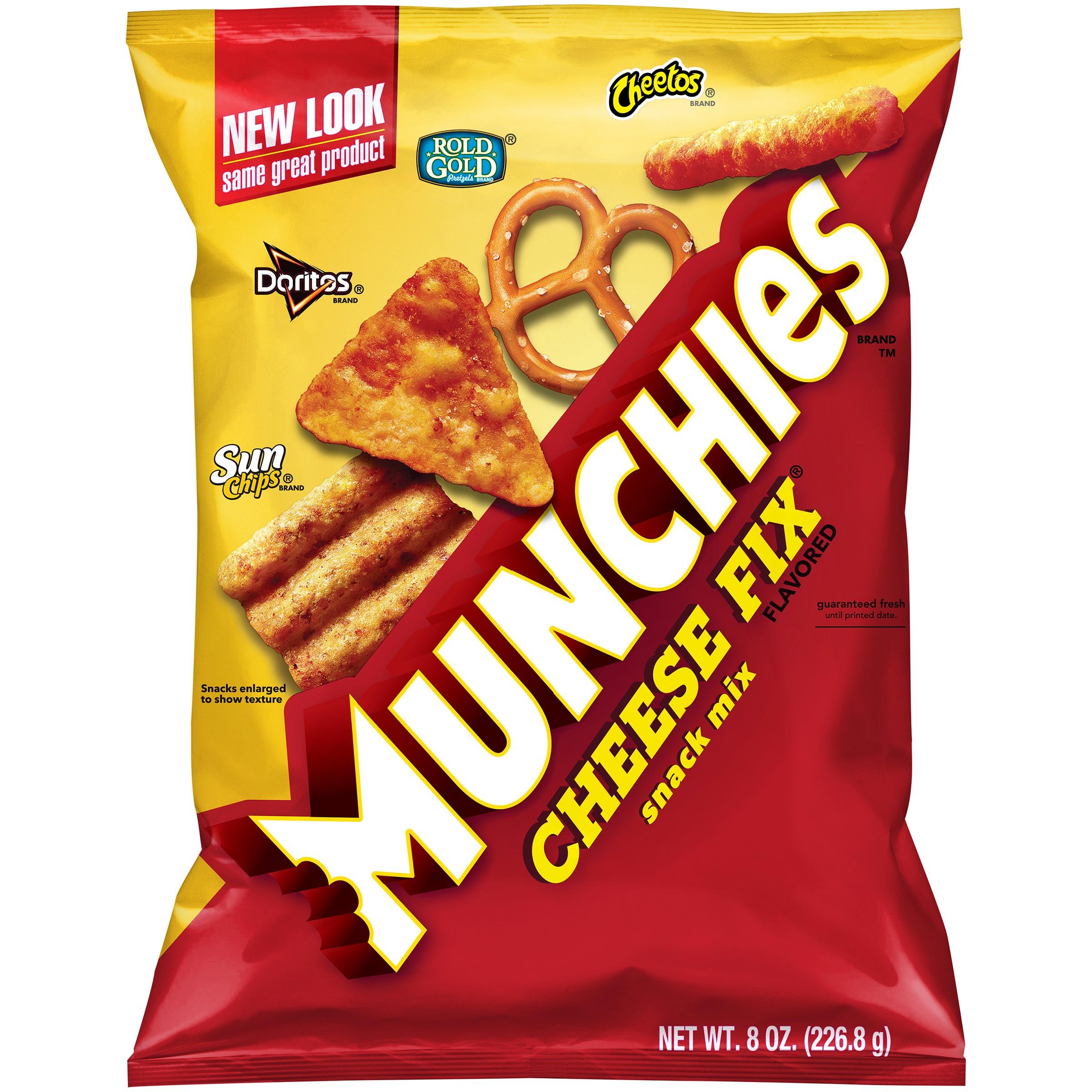 Munchies Cheese Fix Flavored Snack Mix  8 Oz..