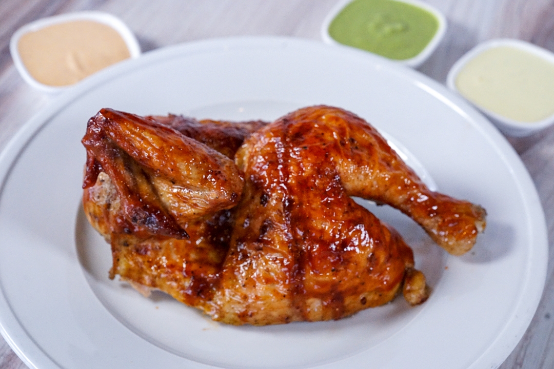 Half Rotisserie Chicken Only.