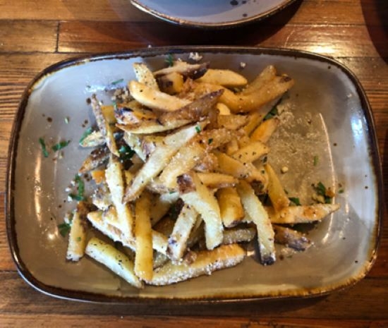 Garlic Parmesan Fries.