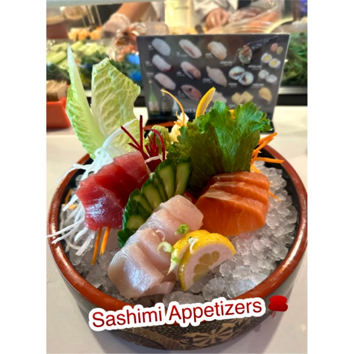 Sashimi Appetizer.