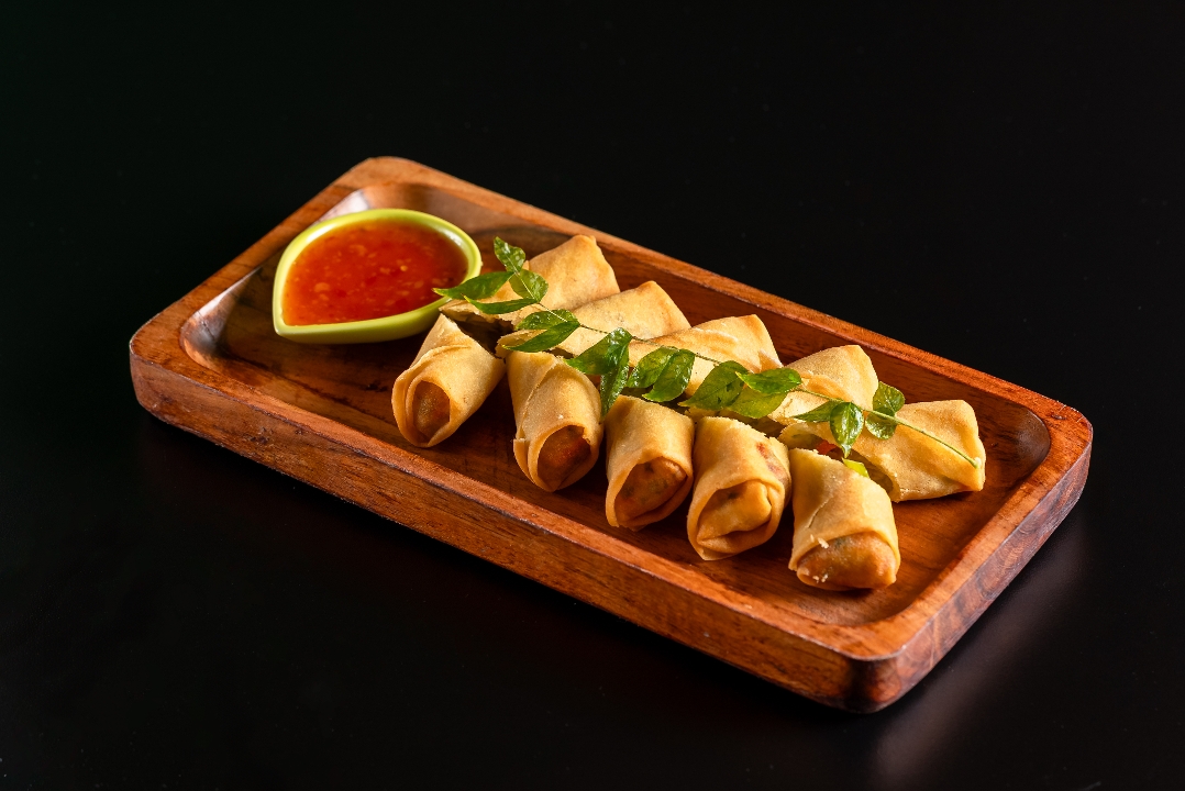Vegetable Spring Rolls.
