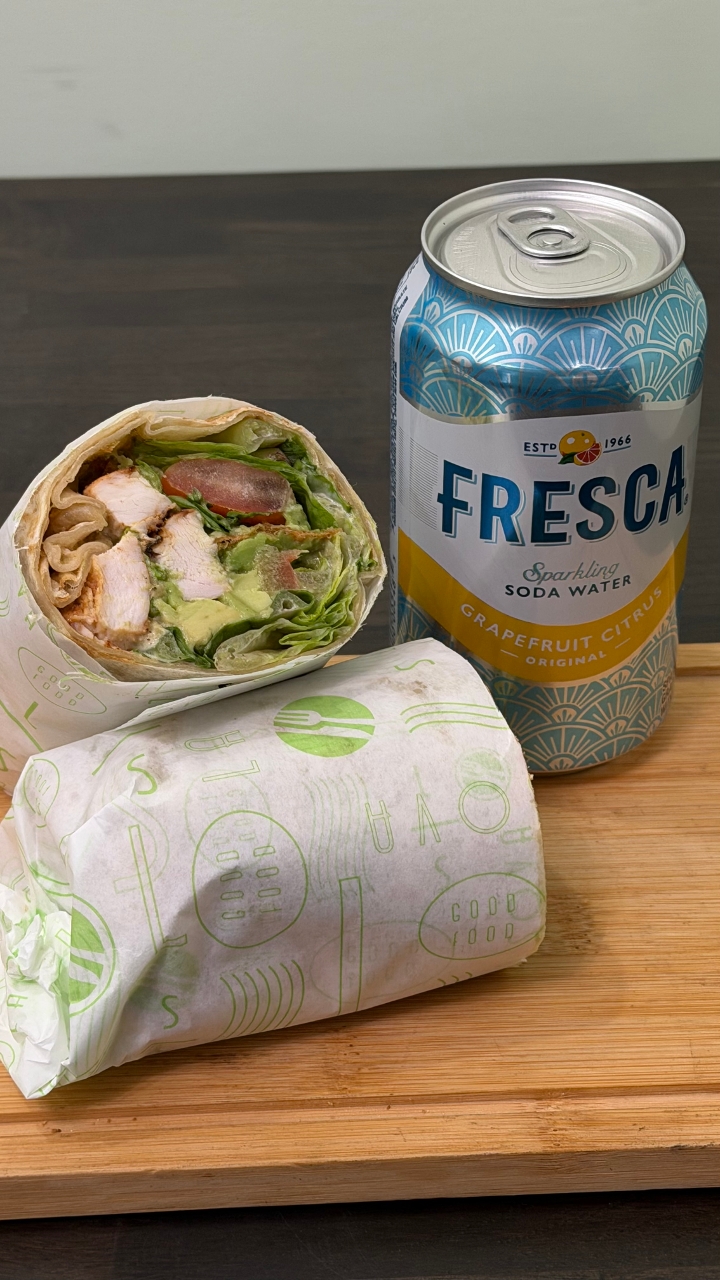 Chicken Caesar Wrap Lunch Special.