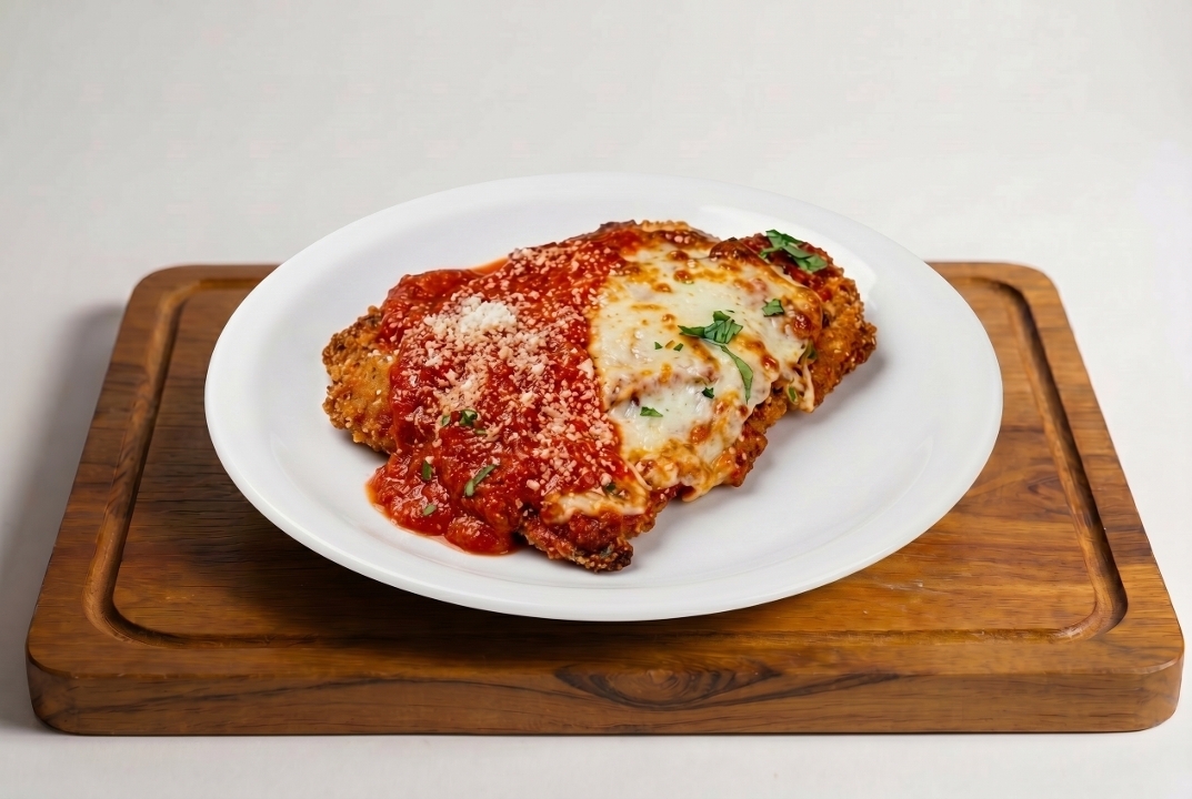 Eggplant Parmigiana.