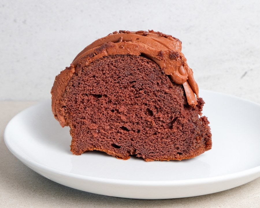 Chocolate Cake Slice.