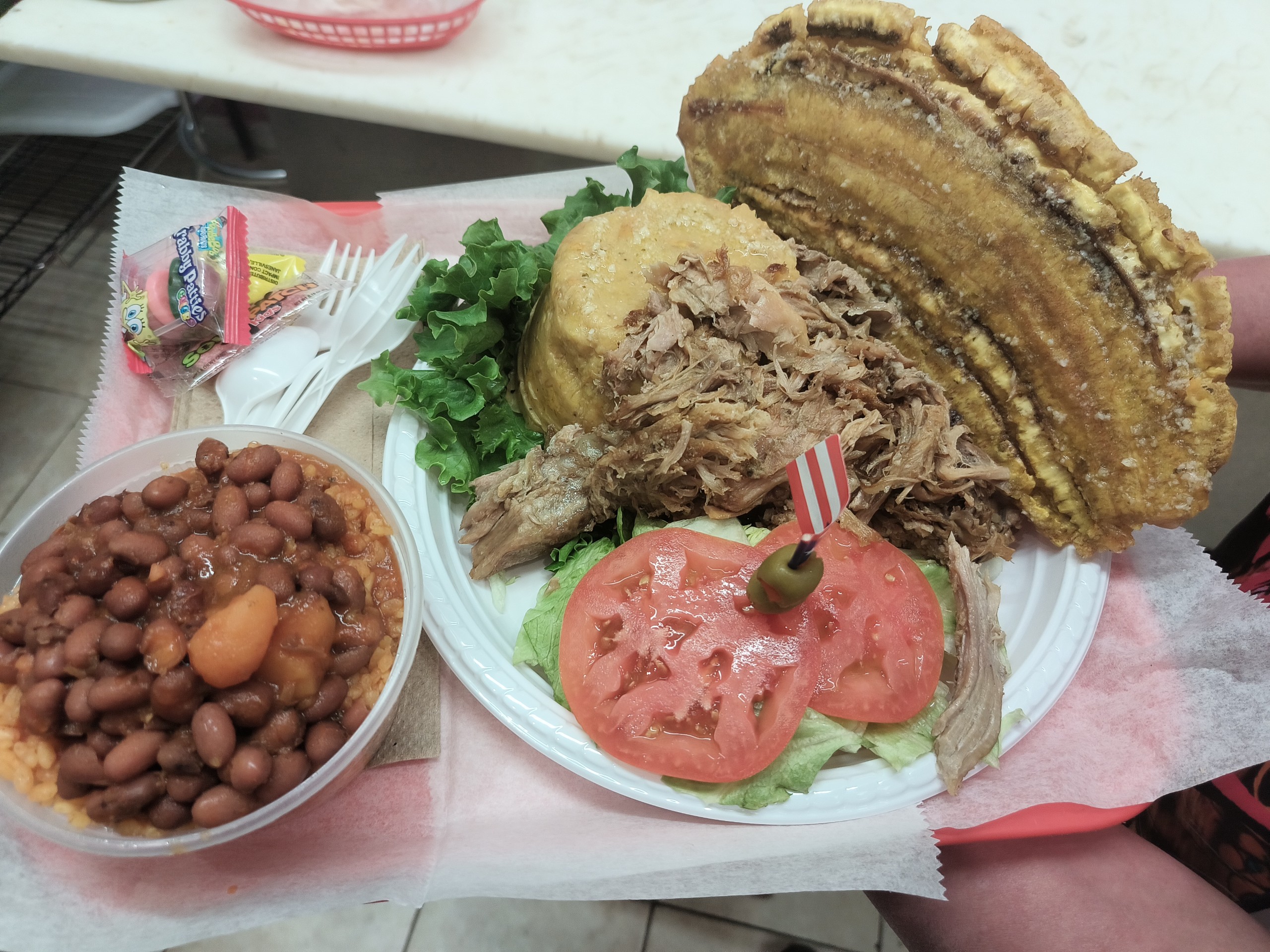 Mofongo Pulled Pork.