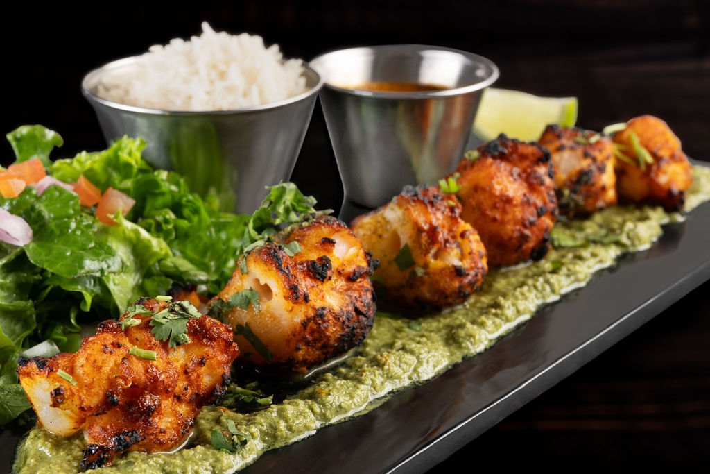 Plate: Fish Tikka  (N,G).