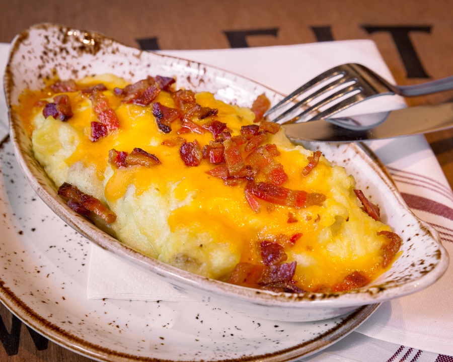 Loaded Mashed Potatoes.