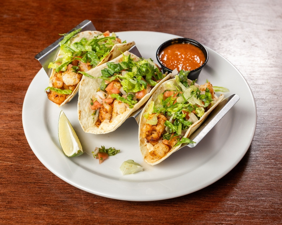 Shrimp Tacos.