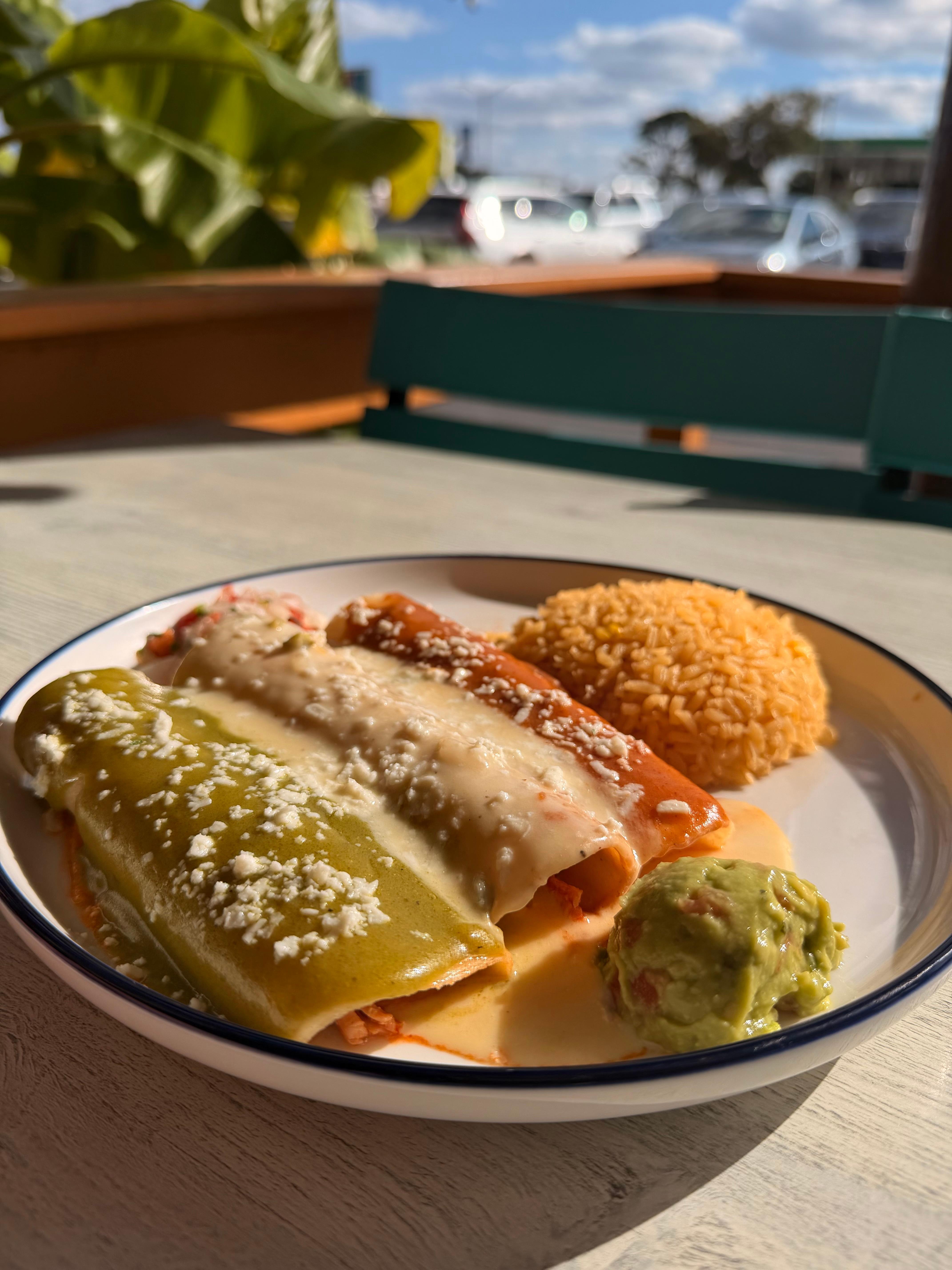 ENCHILADAS BANDERA.