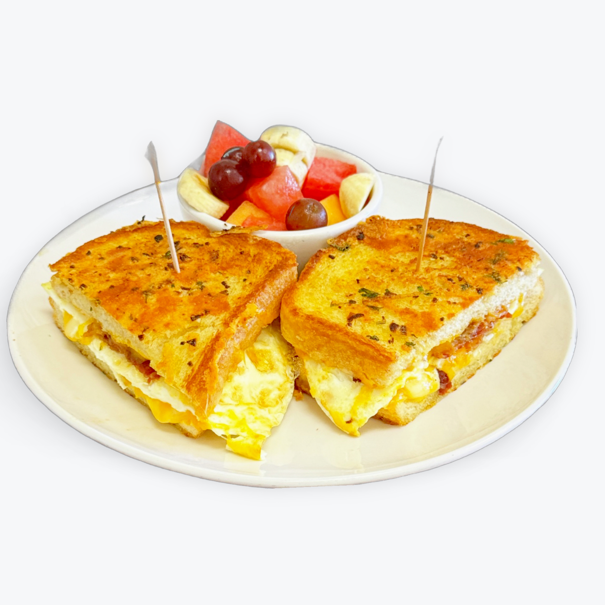 HOUSE BREAKFAST SANDWICH.