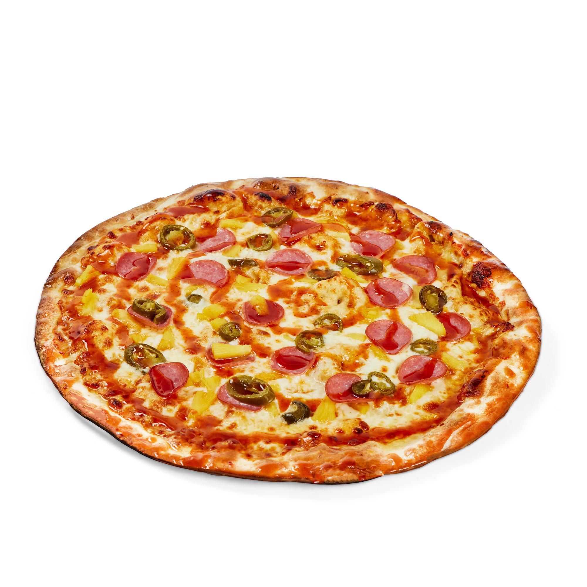 12" Hawaii Five-O Pizza.