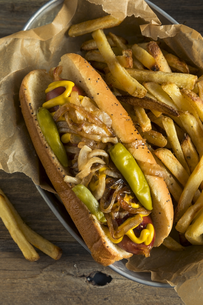 ITALIAN SAUSAGE AND CHEESE.