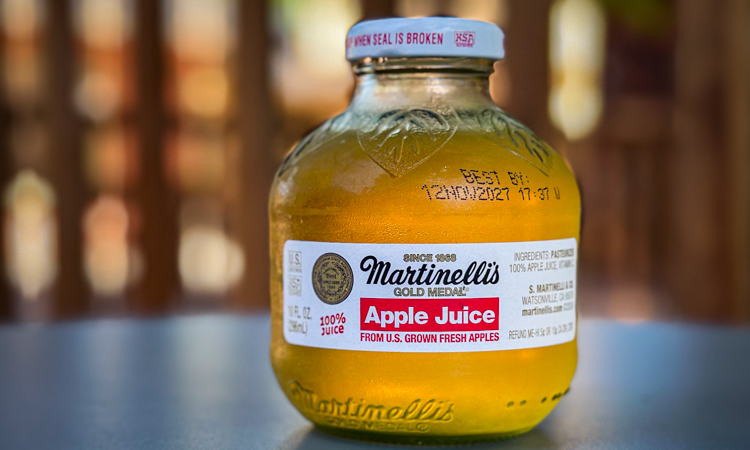 Martinelli's Apple Juice.