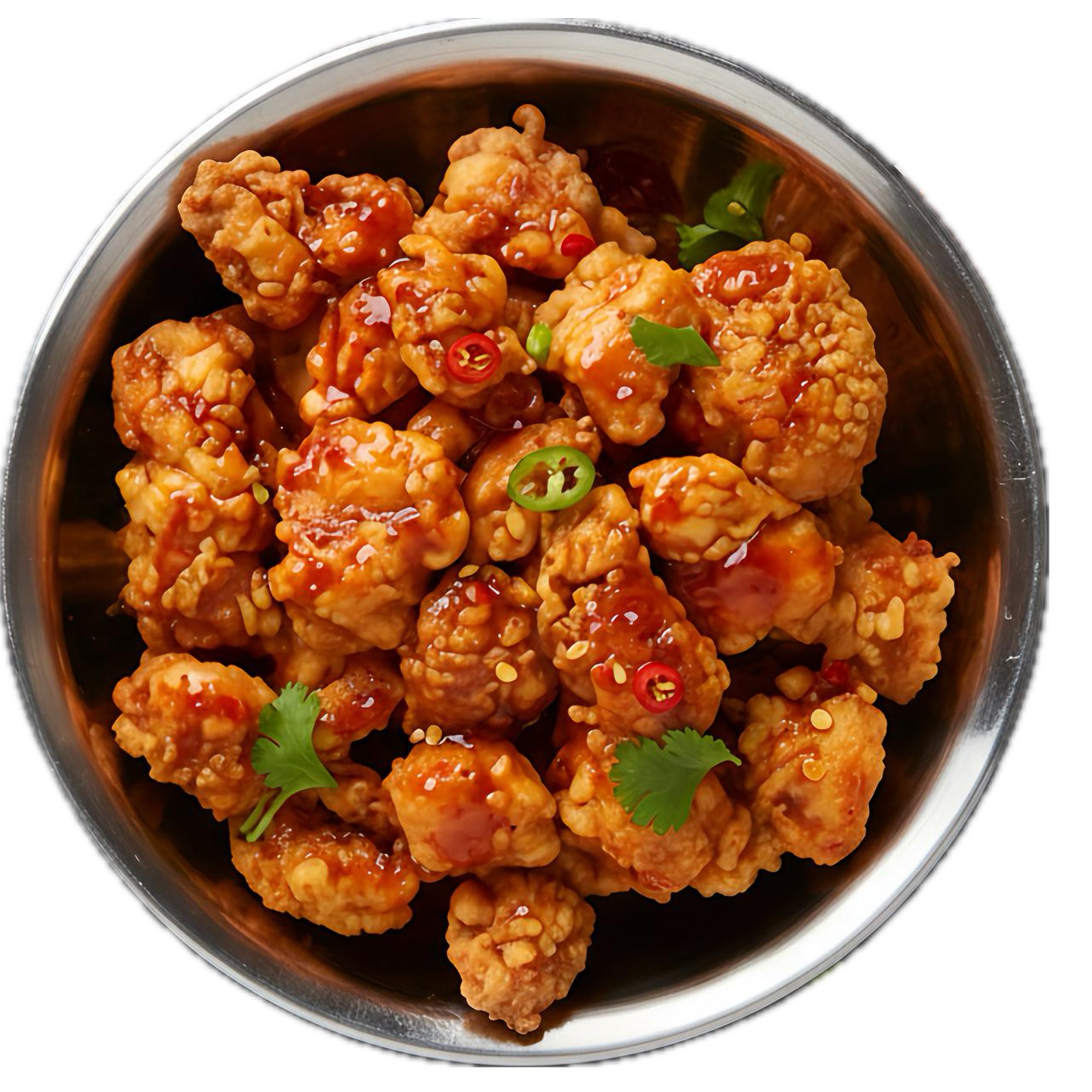 Sweet Thai Chili Popcorn Chicken Combo.