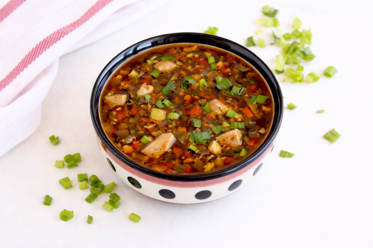 Hot and Sour Chicken Soup.
