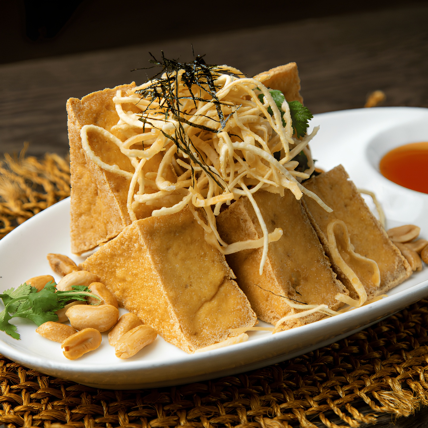 Fried Tofu.