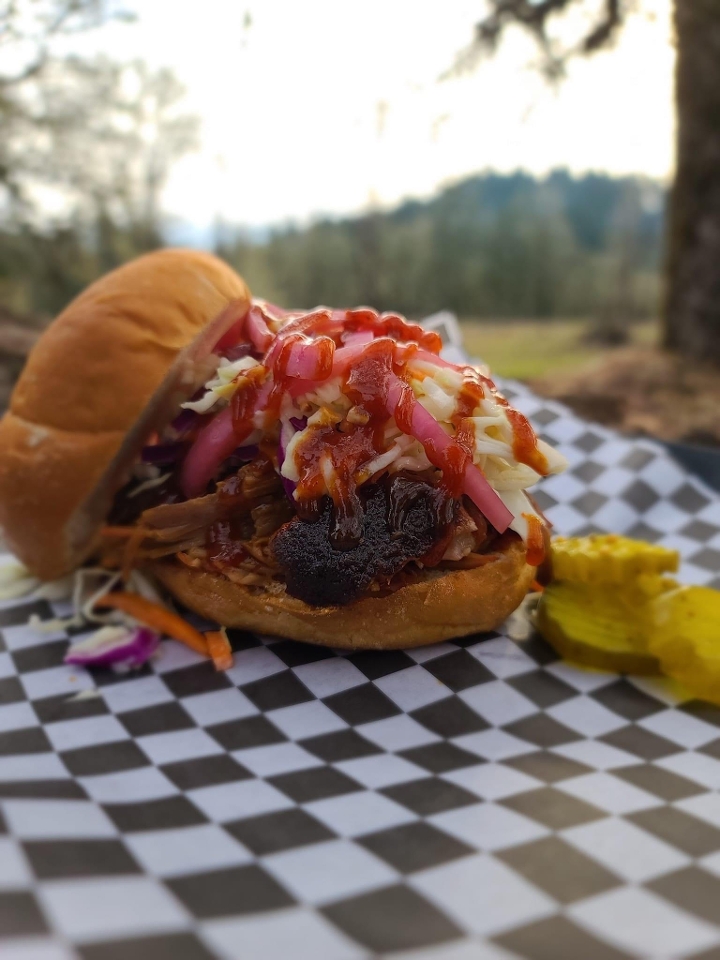 Chopped Pork Sammich.