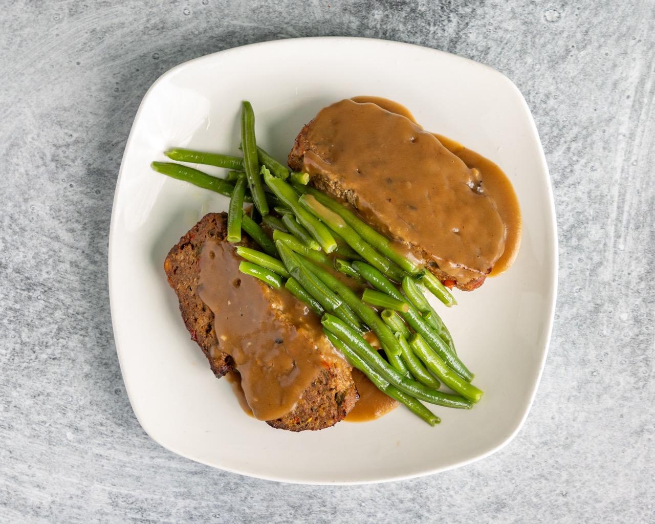 Home Style Meatloaf.