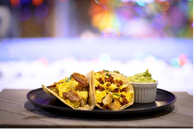 Breakfast Taco Bar.