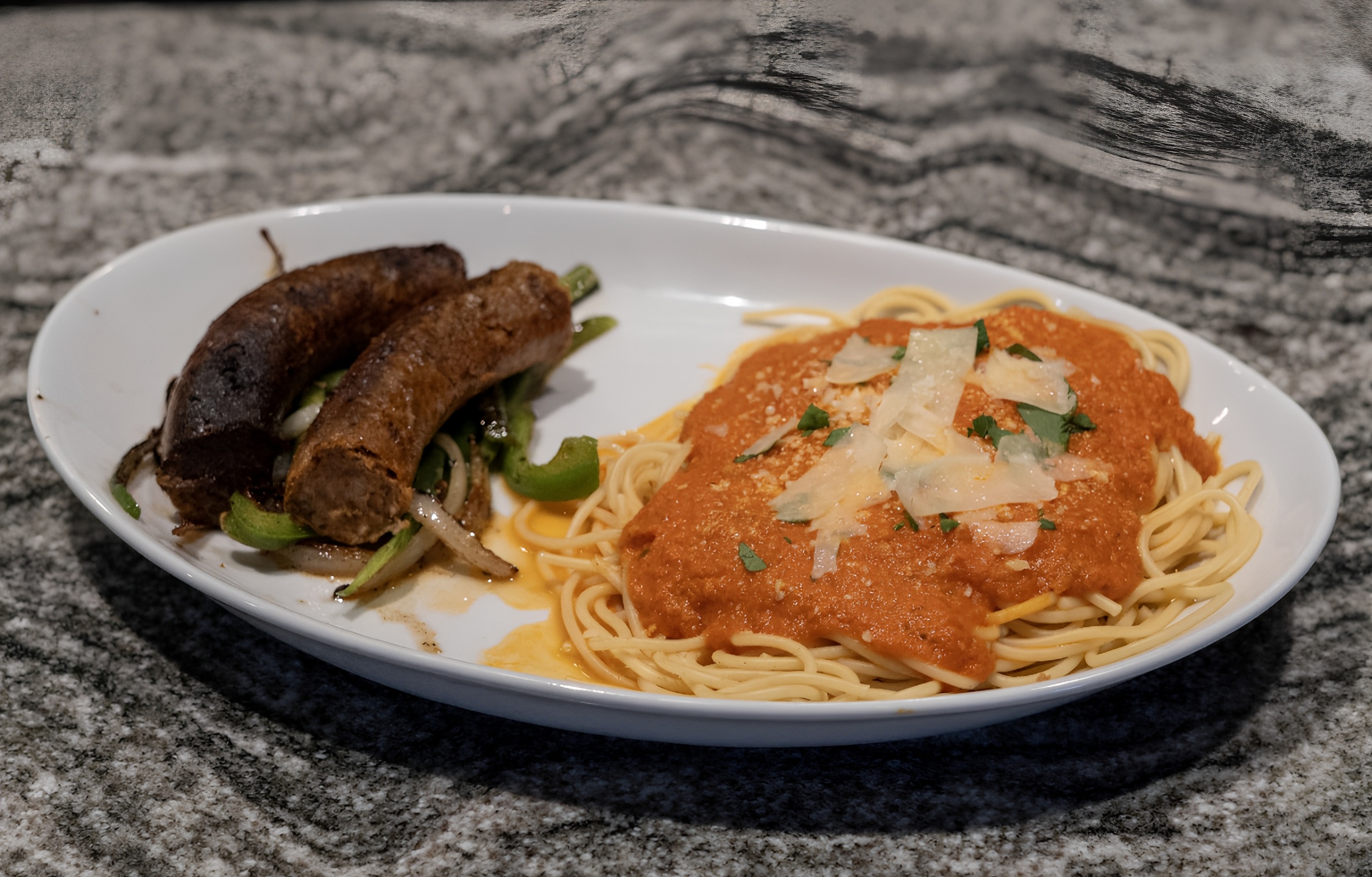 Sausage & Peppers.