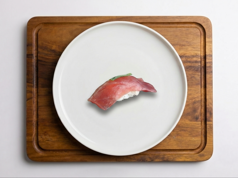 Sashimi/ Nigiri Maguro (Tuna).