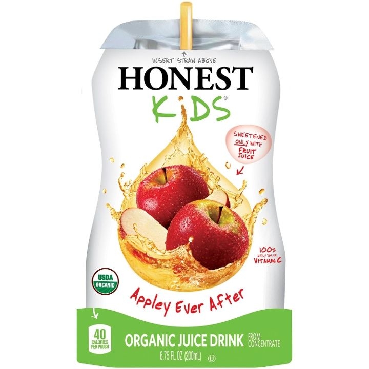 Honest Kid's Organic Apple Juice.