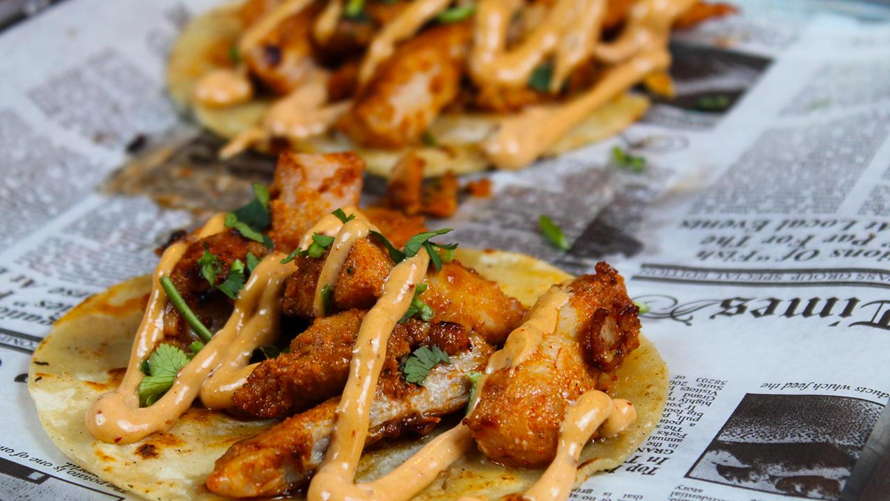 Mahi Fish Tacos.