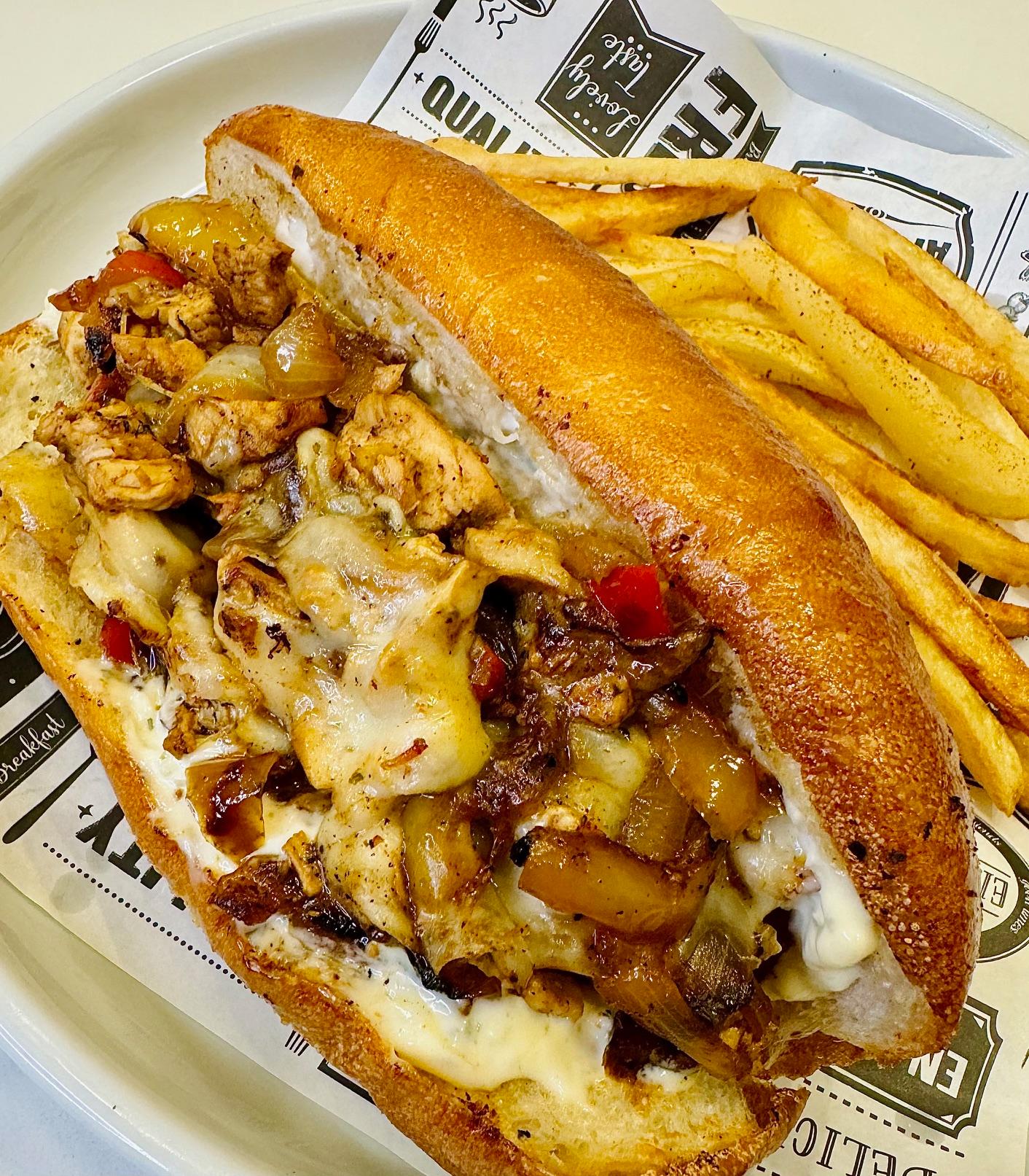 Philly Chicken Sub.