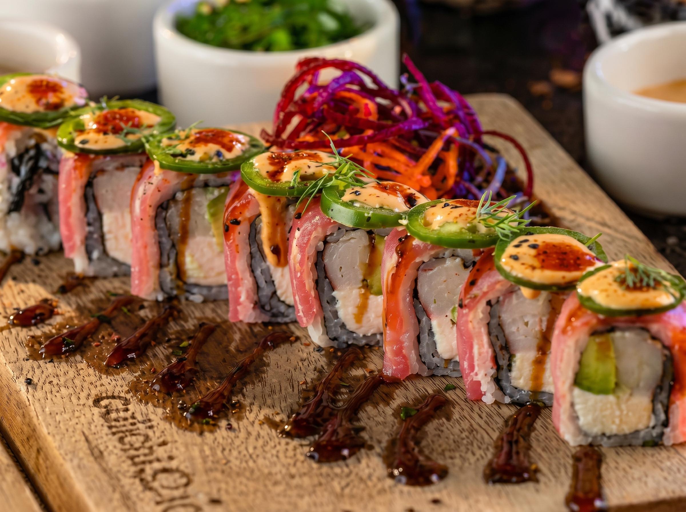 Spicy Tuna Roll.