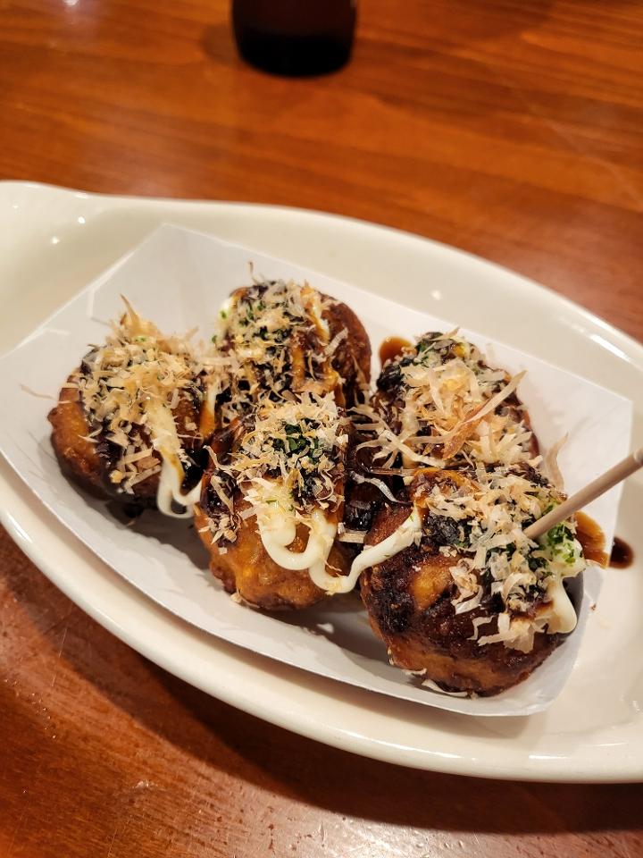 Takoyaki.