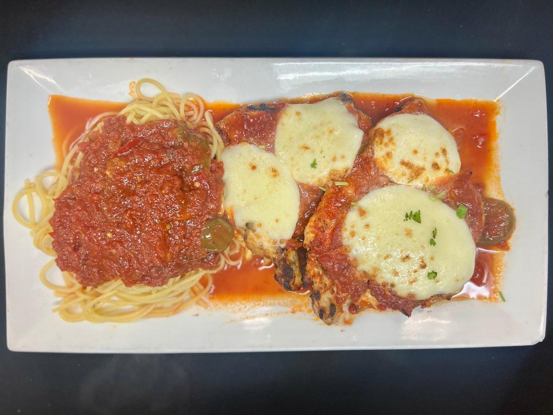 Fiamma Spicy Chicken Parmigiana.