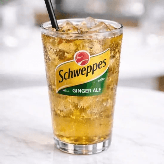 Schweppes Ginger Ale.