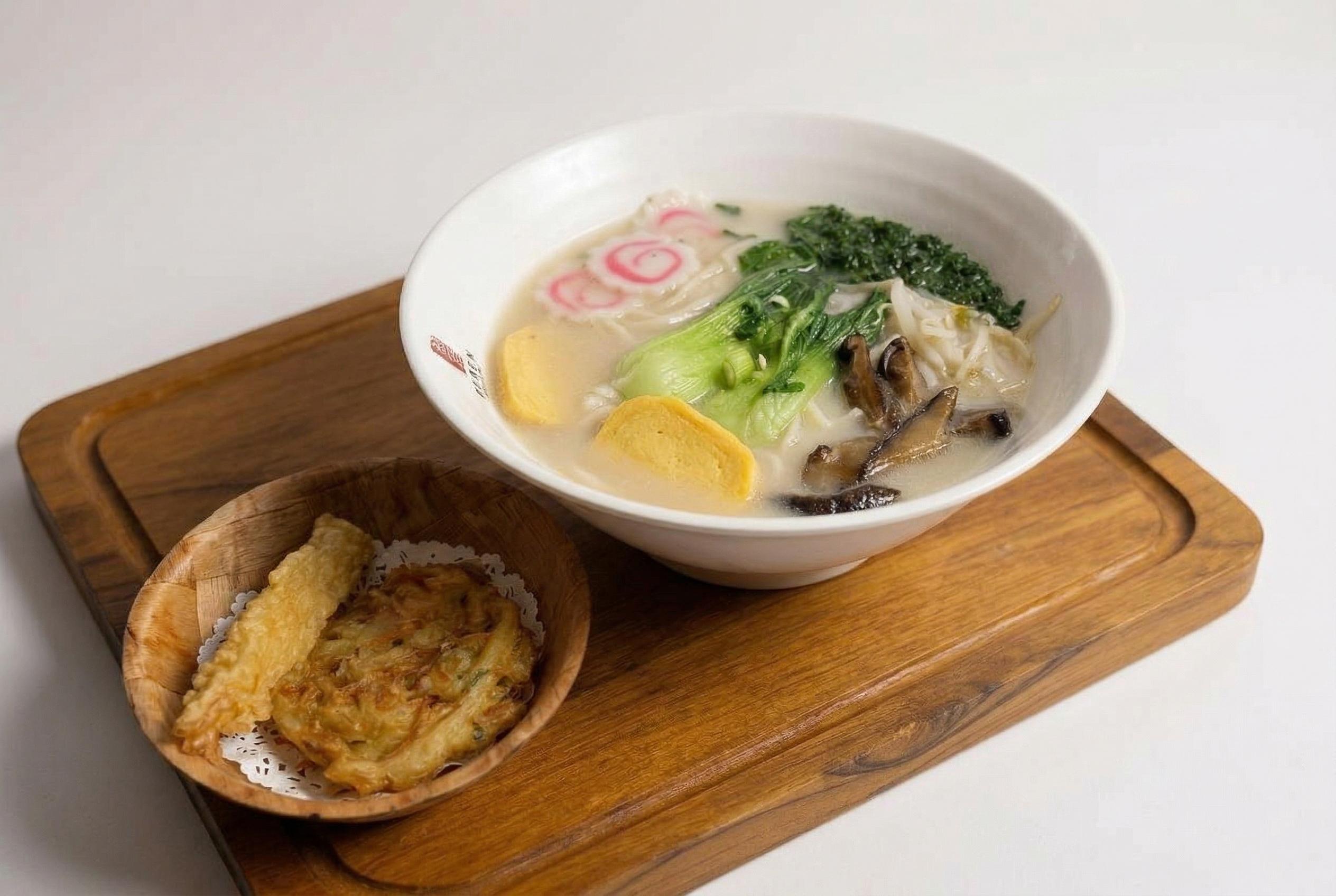 天妇罗拉面 Tempura Lamen.
