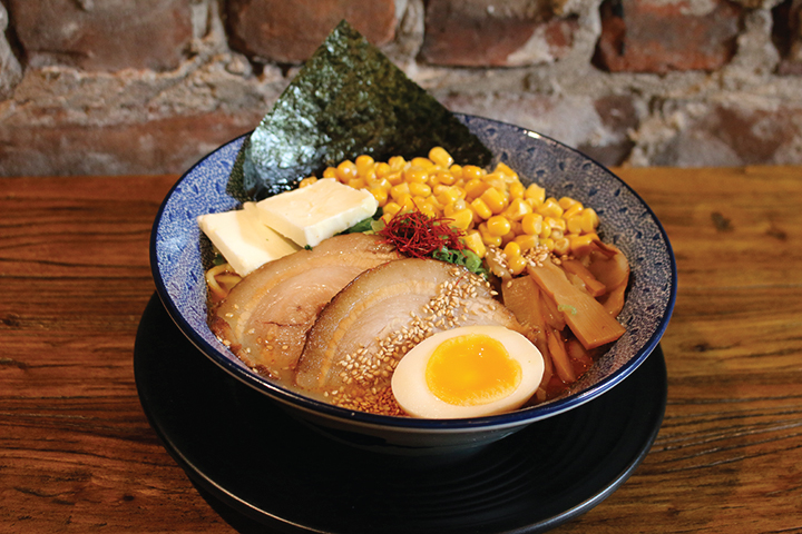 Spicy Miso Butter Corn Ramen.