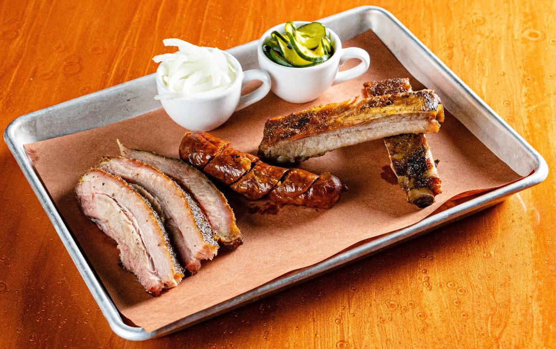 Three Meat Platter.