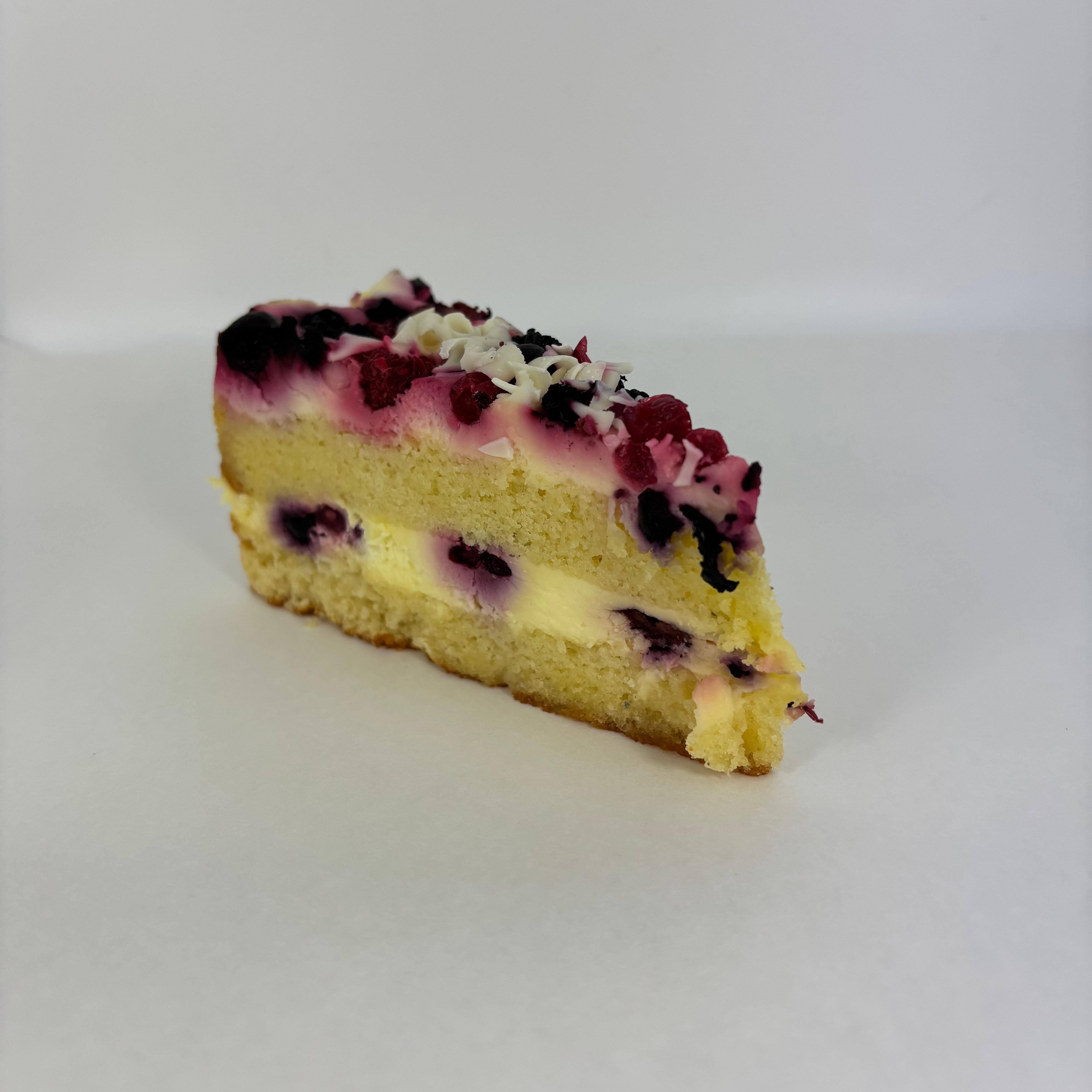 Mixed Berry Cake.