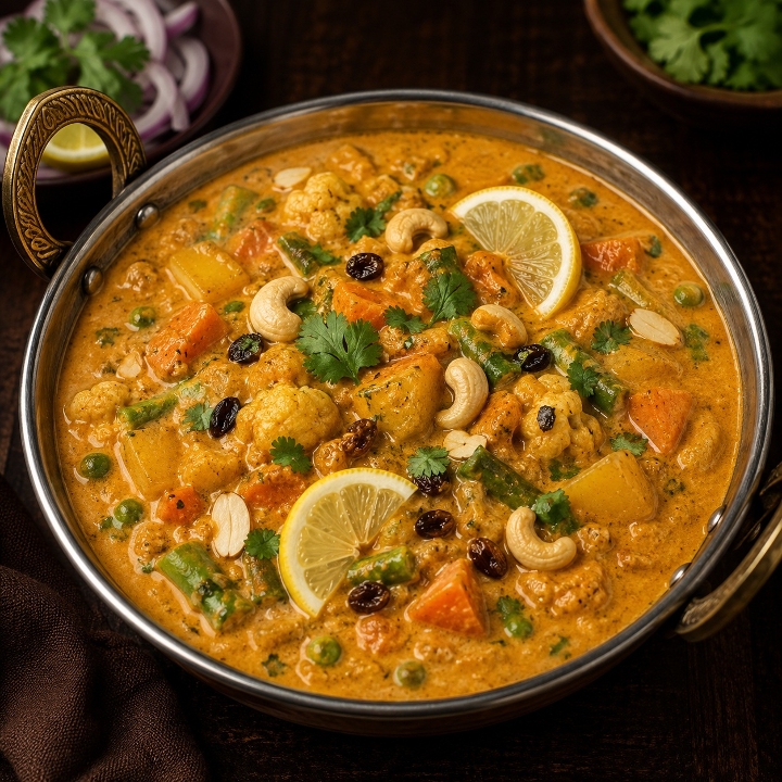 Vegetable Korma.