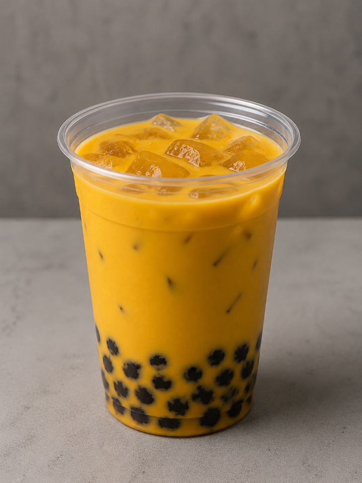 Mango Boba Tea.